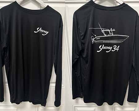 Young 34 Unisex Dry-Fit Long Sleeve T-Shirt